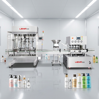Ligne de production de machines de remplissage automatiques de savon liquide, de shampoing et de détergent visqueux de haute qualité