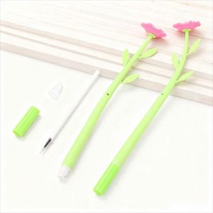 Creative Best-selling Flower Kawaii Plastic Ballpoint <b>Pen</b> with logo Slim Signature <b>Pen</b> Business Gel <b>Pen</b> for Corporate Promotion - Product Image 3