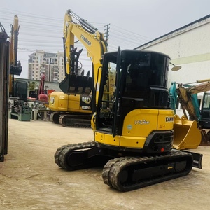 Mini-excavatrice Yanmar ViO55-6 tonnes, modèle 2022, moteur Hitachi, godet de terrassement Kawasaki/ENERPAC, équipement de construction d'occasion - Product Image 2