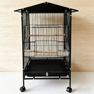 Vente flash, meilleur prix, <span class=keywords><strong>cage</strong></span> à oiseaux de luxe en métal, <span class=keywords><strong>cage</strong></span> en fil de fer durable pour perruches, perroquets, canaris - Product Image 6