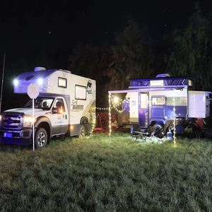 Caravane de voyage moderne avec connecteur d'alimentation, système de charge sur route et canapé-lit queen size avant 1400*2000 - Product Image 3