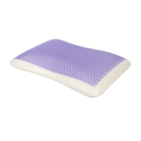 ODM OEM Modernes Ergonomisches Kühlgel-Memoryschaum-Kissen 100% Polyester Abnehmbarer Bezug Rechteckige Form für Nackenstütze