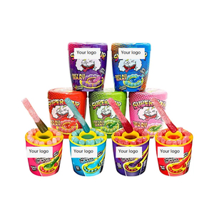 Kẹo dẻo Juicy Drop Gummy Dip 'N Stix vị ngọt kèm gel chua, bán buôn, sản xuất theo yêu cầu (ODM) - Product Image 1