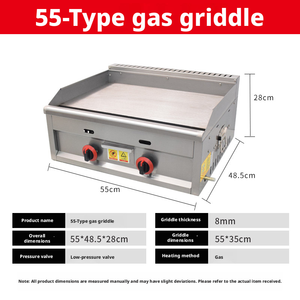 Griglia Industriale Multifunzionale con Friggitrice Profonda a <span class=keywords><strong>L</strong></span> - Product Image 5