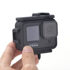 KingMa Aksesoris Kamera Lain Plastik Bingkai Pelindung untuk Gropo Pahlawan 9 Hitam Action Camera