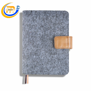 Cuadernos de fieltro de suministro de fábrica con logotipo impreso personalizado para estudiantes - Product Image 2