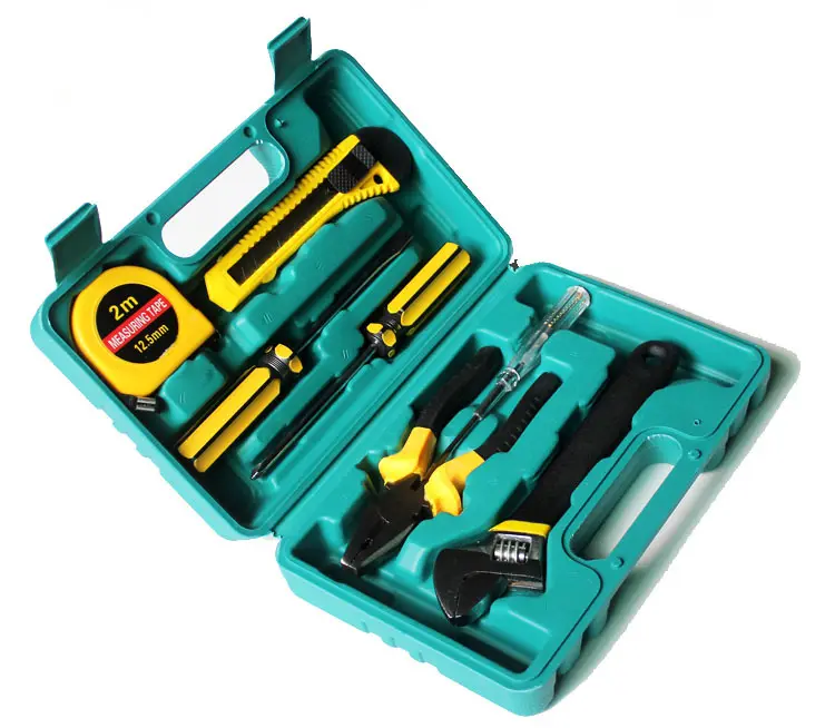 Factory Direct 8 Pieces Hardware Tool Store Multi Functional Repair Household Hand Tool Set