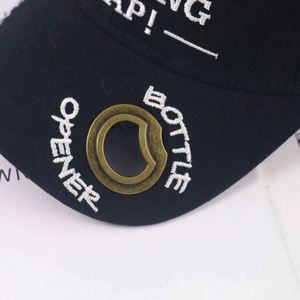 Gorra de Béisbol Personalizada de Algodón Lavado, Diseño Estructurado de 6 Paneles, con Abrebotellas - Product Image 5