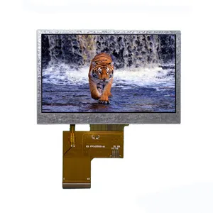 Pabrik Harga Rendah 4.3 Inci Tft Lcd Panel 480*272 dengan 40 Pin 24 Bits Antarmuka RGB