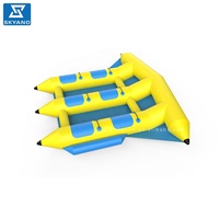 Bateau banane gonflable poisson volant pour jeux d'eau