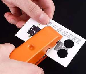 ODM/OEM Support DIY Papier Carte Coin Perforateur 8mm 10mm 15mm Vis Couvre Trou Poinçon Pince Crédit Photo Coupe-Papier Outils À Main - Product Image 4