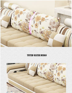 Cina Ultime Basso Prezzo A Buon Mercato Soggiorno Divani Moderni Mobili Per La Casa di Velluto Divano Sectionals Divani Morbido Divano Impostazione 7 Posti - Product Image 5
