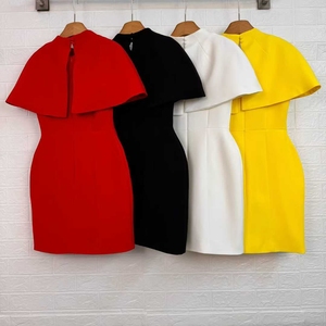 Abito da Donna Elegante <span class=keywords><strong>Stile</strong></span> <span class=keywords><strong>Retrò</strong></span>, Vestito a Trapezio Slim Fit, <span class=keywords><strong>Abbigliamento</strong></span> di Alta Qualità all'Ingrosso - Product Image 3