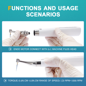 Ep-Pro Wortelkanaalbehandeling Machine Beste Tandheelkundige Apex Locator 6:1 Endomotor Handstuk <span class=keywords><strong>Contra</strong></span> Angl Endodontie Repareren Gereedschap - Product Image 4