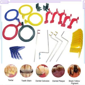 Kit de positionnement de films radiographiques dentaires, kit de localisation parallèle pour fournitures dentaires, outil de laboratoire autoclavable, fourniture précise pour cliniques dentaires - Product Image 1