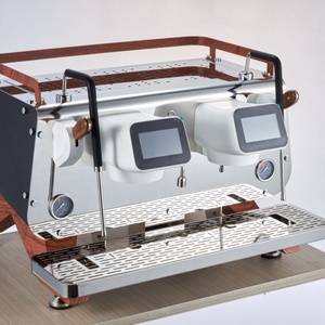 Máquina de Espresso Profesional de Doble Caldera de Acero Inoxidable de Alta Capacidad, Semiautomática, Directo de Fábrica - Product Image 3