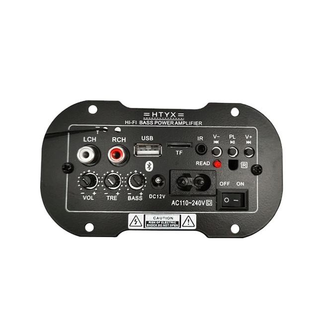 2 Channel Marine 5 Inch Auto Car Digital BT Amplifier HiFi Bass High Power Stereo Audio AMP Digital BT Amplifier Board Kit