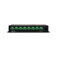 Contrôleur en ligne 8 ports DMX 512 Artnet pour bande LED couleur adressable