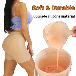 Faja realista <span class=keywords><strong>de</strong></span> silicona completa para mujer africana, con relleno en glúteos, cintura alta, realce <span class=keywords><strong>de</strong></span> caderas <span class=keywords><strong>de</strong></span> 1.5cm y glúteos <span class=keywords><strong>de</strong></span> 2cm, sexy, firme y transpirable. - Product Image 5