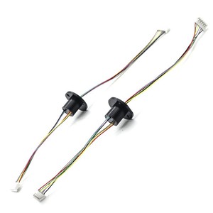 Pourquoi un anneau collecteur miniature conducteur à 8 fils, 2A, diamètre 12,5 mm, avec bride et bornes, pour boîtes lumineuses rotatives et ventilateurs - Product Image 1