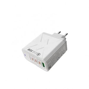Hot Selling EU UK US <b>Plug</b> 50W USB A+Type C Fast Charging Charge Power <b>Adapter</b> for Mobile Phone - Product Image 1
