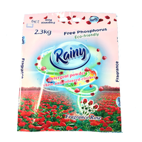 Sachet de lessive liquide avec fermeture éclair personnalisée, emballage de savon, sachet en plastique PET/PE résistant à l'humidité, sachet debout avec poignée