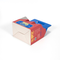 6er Pack Flaschen träger Kraft Karton Pappbecher halter 12 oz Bier-oder Soda flaschen träger Weinflaschen halter