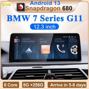 Lecteur multimédia automobile CNSTWEI 12,3 pouces Qualcomm Snapdragon 685 6225 Android 14 compatible avec BMW Série 7 G11 - Product Image 2