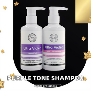 Jabón Capilar Hidrolizado Morado, Champú de Color Lechoso para <span class=keywords><strong>el</strong></span> Cuidado del Cuero Cabelludo, Champú Hidratante para Hombres y Mujeres, Champú para la Recuperación de la Salud del Cuero Cabelludo - Product Image 5