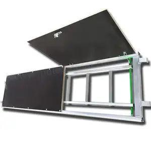 认证脚手架铝胶合板甲板，带活板门和梯子 (Exp 20 + 年，铝板)