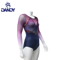 Justaucorps de performance de qualité supérieure Dandy justaucorps de gymnastique de ballet de danse en spandex sur mesure