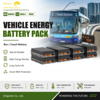 Paket Baterai Lithium untuk Bus Listrik Komunikasi CAN J1939 IP67 Pendingin Cairan Baterai Daya untuk Bus Wisata Kota