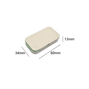 Metal Aluminum <b>Storage</b> Box sliding lid metal <b>tin</b> box Embossed <b>Tin</b> Case Rectangular Customizable Portable Organizer for Travel - Product Image 3