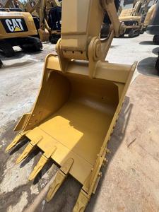 รถขุดมือสอง CAT 323D2L สีเหลือง ยี่ห้อ Caterpillar สำหรับงานหนัก พร้อมบุ้งกี๋ขุด ราคาถูก ลดราคาพิเศษ - Product Image 5