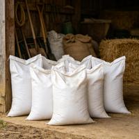 Sacs tissés en PP en gros, vides, 25 kg, 50 kg, sacs en polypropylène laminés imperméables, logo personnalisé imprimé, directement de l'usine, faible MOQ