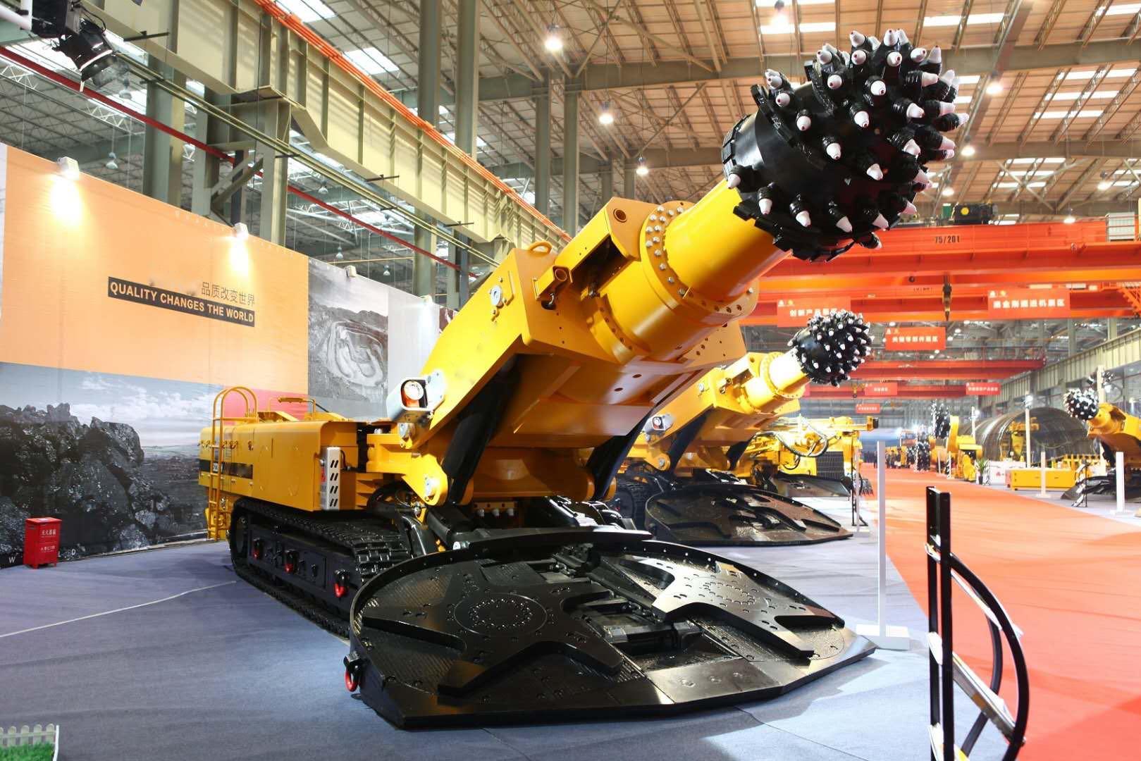 トンネル掘削機260kwトンネリングロードヘッダーSCR260トンネル