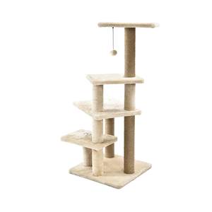 Tersedia Grosir Pohon Kucing Dengan Tiang Garukan Dan Bola Mainan - Product Image 4