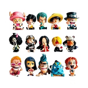 Figurines PVC Q-style à grande tête <span class=keywords><strong>Luffy</strong></span> Zoro Chopper Ace <span class=keywords><strong>Boa</strong></span> <span class=keywords><strong>Hancock</strong></span>, jouets décoratifs de dessins animés, boîtes mystères, vente en gros - Product Image 5