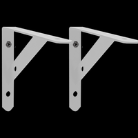 Großhandel: Robuste Metall-Wandwinkelhalterungen aus Gusseisen und Stahl – Dreieckige Regalhalterungen für Möbel und Betten, Stanzverfahren