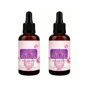 <b>Liquid</b> <b>Collagen</b> Drops Natural Hydrolyzed Beauty Product Skin Brightening Health <b>Supplement</b> for Women - Product Image 1