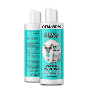 Suppléments de soins de santé pour animaux de compagnie Additif d'eau dentaire pour animaux de compagnie Solution de soins bucco-dentaires pour chiens et chats pour une haleine fraîche et le contrôle du tartre - Product Image 1