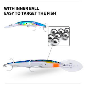 Señuelo <span class=keywords><strong>de</strong></span> Pesca DW358 <span class=keywords><strong>de</strong></span> 17 cm y 27 g, Hundimiento Lento, 10 Opciones <span class=keywords><strong>de</strong></span> <span class=keywords><strong>Color</strong></span>, Brilla en la Oscuridad, Acción Oscilante, para Pesca en Río, Cebo Artificial <span class=keywords><strong>de</strong></span> Metal - Product Image 4