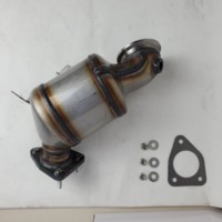 Convertisseur catalytique d'échappement en gros YueYang Factory Euro V Essence Acier inoxydable Substrat céramique Encore Sonic