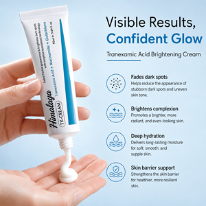 Crema Facial OEM Personalizada con Ácido Tranexámico y Niacinamida <span class=keywords><strong>para</strong></span> Eliminar Pecas, Corrector de Manchas Oscuras, Crema Facial Antipigmentación - Product Image 2