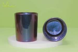 Caja de Velas Navideña Ecológica OEM, Frasco de Vidrio Metálico Color Mocha Marrón con Tapa para Decoración del Hogar, Restaurantes, Bares y Hoteles - Product Image 5