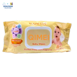 Nhãn Hiệu Riêng Nước Tinh Khiết Dựa 80 <span class=keywords><strong>Pcs</strong></span> Trẻ Sơ Sinh Vệ Sinh Khăn Ướt Tùy Chỉnh Ngọc Trai Mô Hình Bé Ướt Khăn Lau Mô - Product Image 2