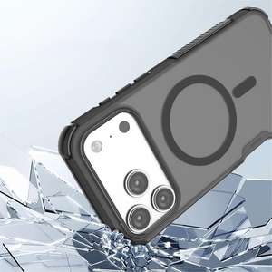 Funda para iPhone 17 Pro Max, transparente, magnética, de cobertura total, resistente a caídas, funda protectora para teléfono. - Product Image 2