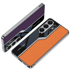 GKK Vente Flash Coque de Téléphone en Cuir Souple Anti-choc Protection 360° Couleur Unie pour S26 S25 S24 S23 Ultra - Product Image 4