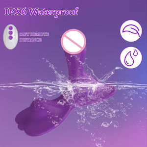 9 + 9モード大人のおもちゃ大人用おもちゃシットライドクリットアナルGスポットバイブレーターAPPリモコン付きパンティーウェアラブルバイブレーター - Product Image 5