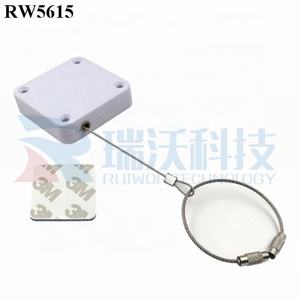 RUIWOR RW5615 Retractor de Cable de acero retráctil cuadrado más anillo de cuerda de alambre - Product Image 4